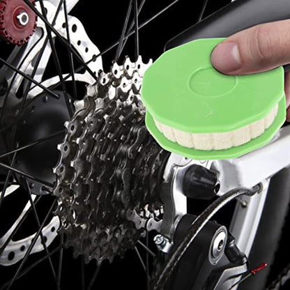 BESPORTBLE 4pcs Chain Oiler Roller Bike Lubrication Tool Easy Operation Bike Chain Oiling Supply