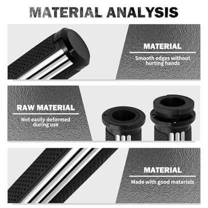 1" Electronic Throttle Defiance Handlebar Grips 25mm Hand Grips Fit for Harley Touring Street Glide Road King Road Glide Electra Glide - color: #1 Black&Chrome