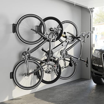 monTEK Swivel Bike Wall Mount – Garage Bike Hanger & Space-Saving Vertical Bike Rack for Garage & Apartment, Sturdy Bike Storage Hook Holds up to 66 lbs, Easy Installation & Scratch-Proof Design - style: 1-Pack