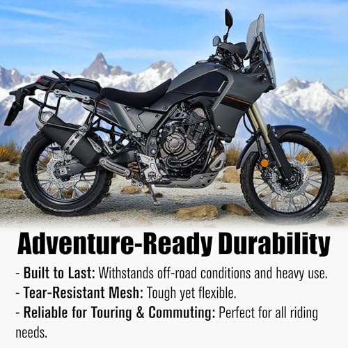 Seat Cover fit for Yamaha TENERE 700 T7 T 700 2020 Honeycomb Mesh Cushion Cooling Motorcycle Comfort Low Cool Seat Non Slip Seat Protector Accessories