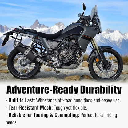 Seat Cover fit for Yamaha TENERE 700 T7 T 700 2020 Honeycomb Mesh Cushion Cooling Motorcycle Comfort Low Cool Seat Non Slip Seat Protector Accessories