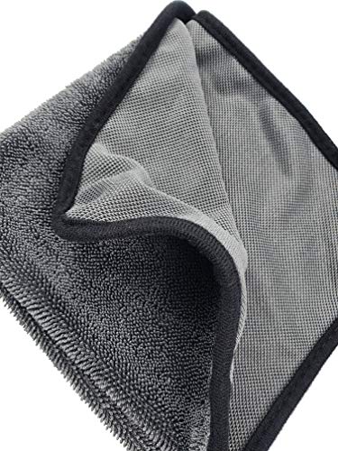 SOFTBATFY Microfiber Car Drying Towel, Shiny Bath Drying Towel Shower Cubicles Cloth for Water Removal in Shower and Bathroom (20x24inches*2pack)