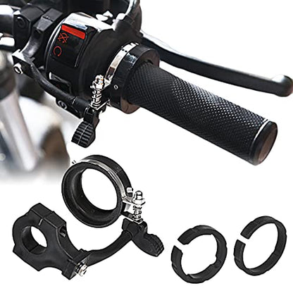 7/8Inch 22mm 1Inch 25mm Black Cruise Control Throttle Lock Kits for Universal Motorcycle