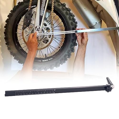 Sliding Sag Scale for Dirt Bike Motorcycles,Dirt Bike Rear Shock Sag Tool Aluminum Suspension Sag Setting Tool
