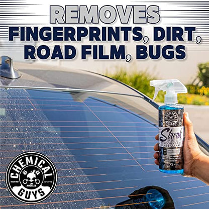 Chemical Guys Exterior Wash And Shine Kit With Storage Bag Car Wash Soap Glass Cleaner Tire And Trim Dressing Microfiber Towels Giftable Car Care Set - style: KIT + BAG