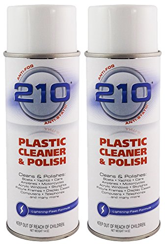 23304C-2PK 210 Plastic Cleaner/Polish Aerosol - 28 fl. oz., 2 Pack - size: 28 Fl Oz (Pack of 2)