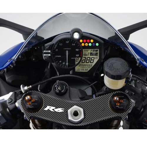 3D Motorcycle Tank Pad Gas Tank Protector Compatible with Yamaha YZF-R6 R6 Anti Slip Tank Pad Stickers Gas Oil Fuel Tank Pad Protectors - size: R6-1
