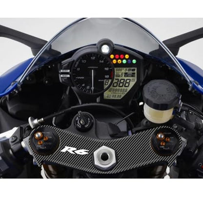 3D Motorcycle Tank Pad Gas Tank Protector Compatible with Yamaha YZF-R6 R6 Anti Slip Tank Pad Stickers Gas Oil Fuel Tank Pad Protectors - size: R6-1