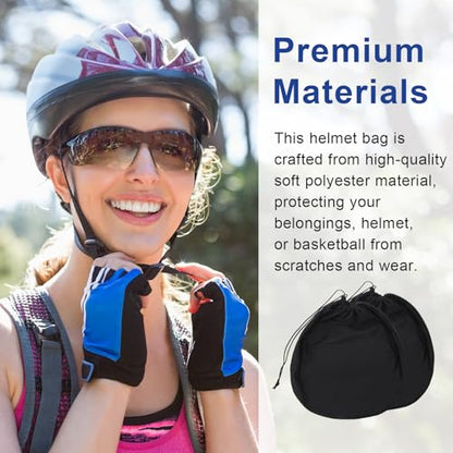 2 Pack Motorcycle Helmet Bags, Lightweight Helmet Storage Carrying Bags Helmets Protection Storage Bag for Sport Riding Travel