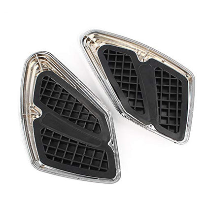 Gold Wing GL1800 Motorcycle Tank Trim w/Knee Pads For Honda Goldwing GL 1800 F6B 2012 2013 2014 2015 2016 2017 Chrome