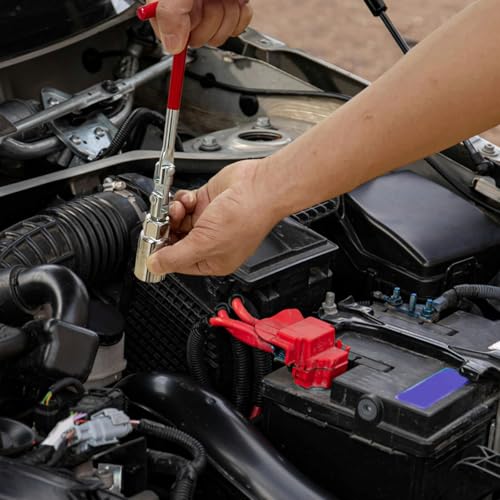 Spark Plug Socket Wrench Kit，T-handle with two 6mm (5/8") & 21mm (13/16") replacement wrenches Removal Tool for for Motorcycles Lawn mowers and Small Motor Vehicles