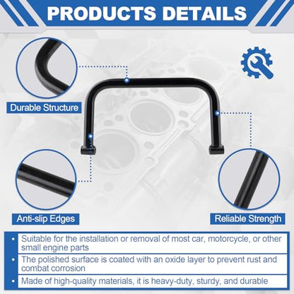 Valve Spring Compressor Set, 12PCS Valve Spring Clamp Removal Tool with Valve Lapping Tool for Motorcycle, ATV, Car, Small Engine Vehicle Equipment