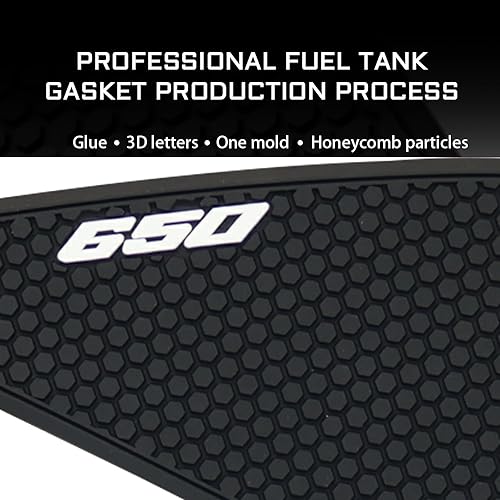 For Kawasaki Ninja 650 Ninja650 Z 650 Z650 2017-2024 Side Fuel Tank pad Tank Pads Protector Stickers Decal Gas Knee Grip Traction Pad Tankpad 3 PCS