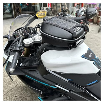 Detachable Quick Lock Flange Tank Bag Luggage Fit For CFMOTO 450SR 450SRS 450SS 650MT 800MT 250NK 650NK 250SR(B-TYPE)