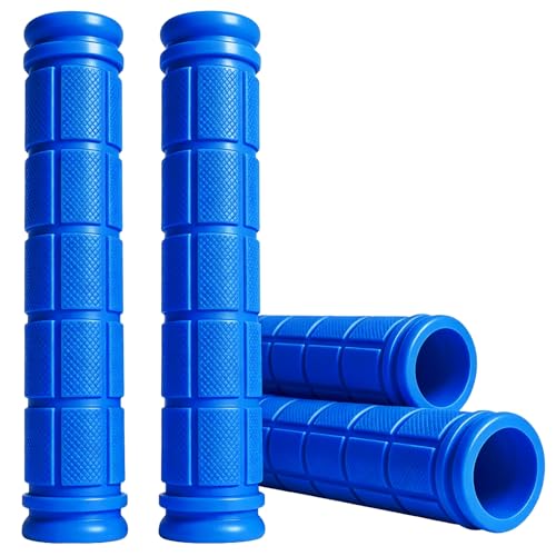 2 Pairs Bike Handlebar Grips for Bikes - color: Blue