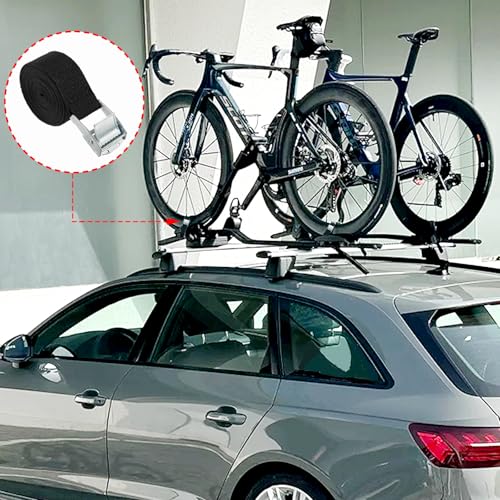 10 Pack Cam Buckle Straps, Lashing Straps with Buckles Adjustable, 1" x 78" Cam Buckle Tie Down Straps for Securing Luggage, Cargo, Bicycles, Motorcycles - size: Black 1" x 78"