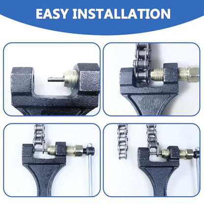 #420-530 Chain Breaker for Motorcycle ATV Dirt Pit Quad Go Kart Scooter BicycleTractor Heavy Duty Chain Break Perfect for # 420 428 520 525 528 530 Chain