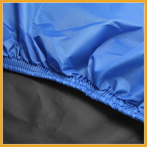 L 190T Rain Dust Protector Black Blue Scooter Motorcycle Cover 86 Inches for Honda Replacement