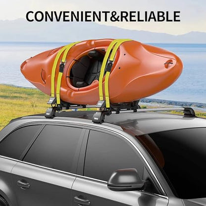 Cartman Ratchet Tie Down, 8Pk 15Ft, 500Lbs Load Cap/ 1500Lbs Break Strength, Cargo Straps for Moving Appliances, Lawn Equipment, Motorcycle in a Truck, with Carry Bag - style: 8PK Yellow