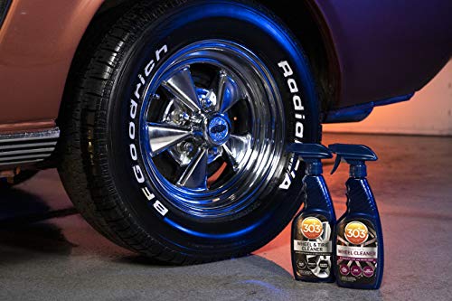 303 Products Wheel and Tire Cleaner - Cleans Both Wheels and Tires Effectively - Tough on Brake Dust - Removes Tire Browning - Foaming Formula, 15.5 fl. oz. (30596CSR) Packaging May Vary (Pack of 2) - size: 15.5 Ounce (Pack of 2)
