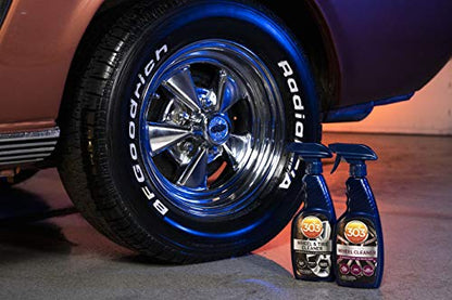 303 Products Wheel and Tire Cleaner - Cleans Both Wheels and Tires Effectively - Tough on Brake Dust - Removes Tire Browning - Foaming Formula, 15.5 fl. oz. (30596CSR) Packaging May Vary (Pack of 2) - size: 15.5 Ounce (Pack of 2)