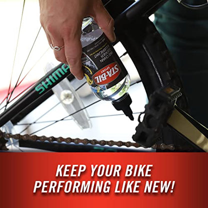 STA-BIL SPORT Bike Chain Cleaner & Lubricant - Prevents Rust on Chains, Cables, and Derailleurs, Premium Lubricant, Easy to Apply, Preserves Bike Chains, 8oz (22406) - style: STA-BIL Bike Cleaner & Protectant Kit