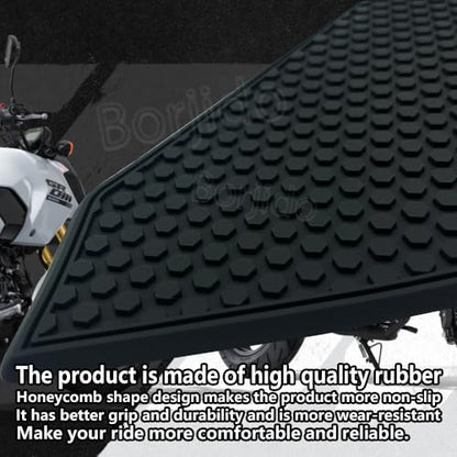 For GROM MSX125 GROM125 2024 2025 Accessories Tank Pad grom msx125 Tank Protector Gas Tank side Protectors Motorcycle Sticker Decal Knee Grip Traction Pads