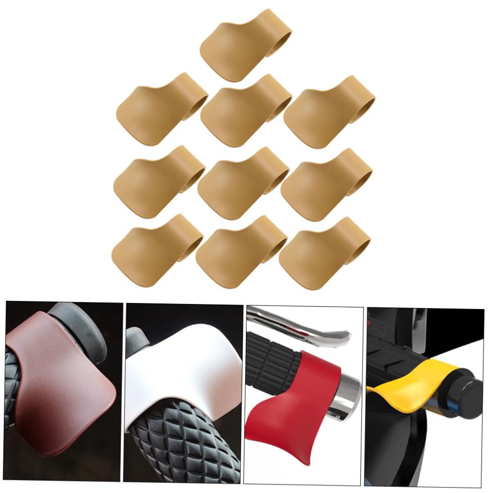 Ciieeo 3sets 10pcs Throttle Clip for Motorcycle Handlebar Ergonomic Design for Enhanced Control Lightweight Durable Throttle Booster Non Destructive Installation for Heavy Gloves 10pcs*3