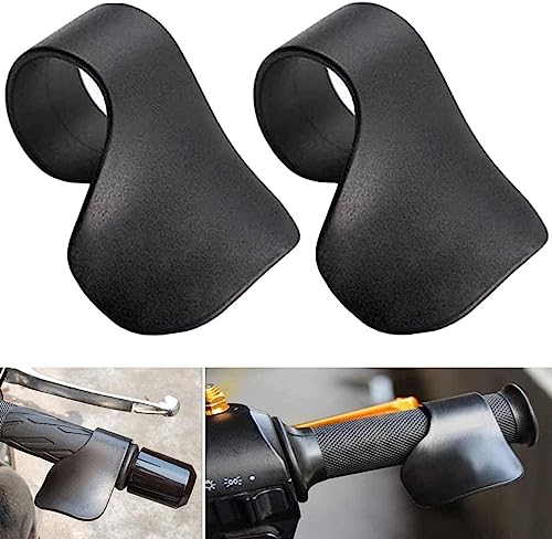 2Pcs Motorcycle Throttle Assist, Motorcycle Throttle Booster No More Tired Fingers Trying to Maintain The Speed On Long Rides
