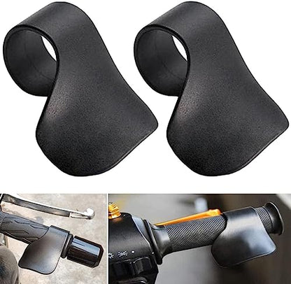2Pcs Motorcycle Throttle Assist, Motorcycle Throttle Booster No More Tired Fingers Trying to Maintain The Speed On Long Rides