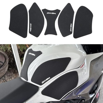 For Kawasaki Ninja ZX-6R / ZX-636 ZX6R ZX636 2009-2024 2025 2026 Motorcycle Accessories Side Fuel Tank pad Tank Pads Protector Stickers Decal Gas Knee Grip Traction Pad Tankpad