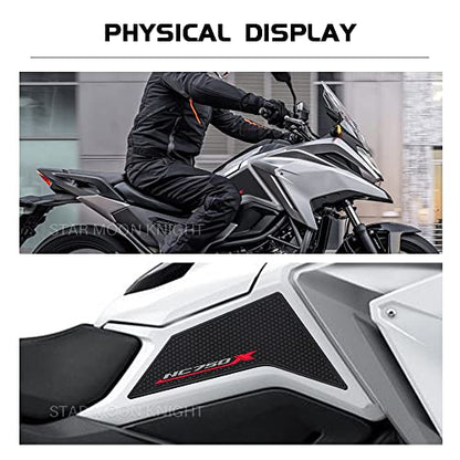 NC 750X NC 750 X Tank Grip Sticker decals For Honda NC750X DCT Tank pad Fuel Traction Pads 2021 2022 2023 2024 Accessories