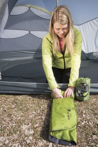 KLYMIT Static V2 Inflatable Sleeping Pad | Portable, Ultralight, Easy to Inflate, Foldable Air Bed for Camping, Backpacking & Hiking — Green - style: Uninsulated