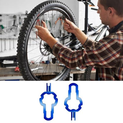 NEWHOOK 2 Pack 4-in-1 Presta Valve Core Removal Tool Multi Functional Bike Tire Valve Repair Tool for Schrader,Presta, Tubeless Bicycle Valve Stem Remover