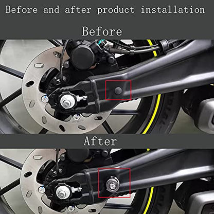 For GROM MSX125 2013 2014 2015 2016 2017 2018 2019 2020 Motorcycle Accessories 8MM Swingarm Spools Slider Stand Screws