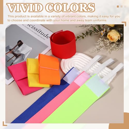 Captain Armbands, Adjustable Leader Arm Bands for Soccer Elastic Team Sport Arm Band-Fitting for Football/Volleyball/Rugby - color: Yellow