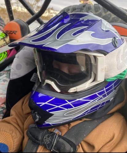 Helmet-Hands/The Safe, Fun, and Easy Way to Help Hold Their Heads up While They nap on Those Long Rides! - color: blue
