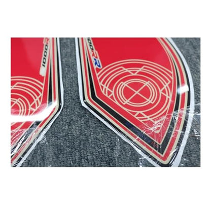Motorcycle Tank Pads for BMW S1000RR S1000 RR 2009 2010 2011 2012 2013-2018 Protector Anti Slip Tank Pad Sticker Gas Knee Grip Traction Side Decal - color: E