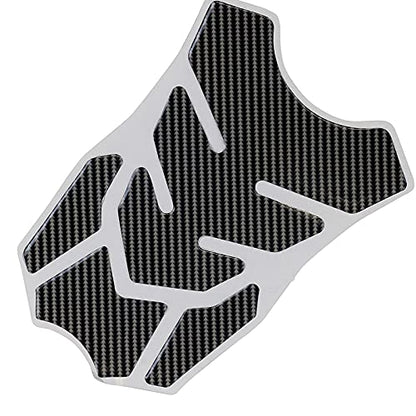 Motorcycle Tank Pad Gas Tank Protector, 3D Motorcycle Tank Sticker Protector Decal Gas Oil Fuel Tank Pad Protector 4 pieces