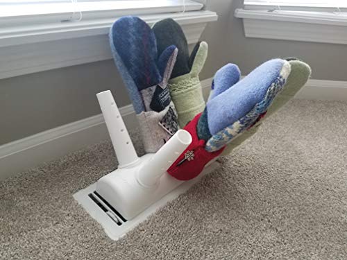 Green Glove Dryer for Hats, Gloves, Shoes & More (Eco Dryer White W/2 Extension Nozzles) - color: Eco Dryer White W/2 Extension Nozzles