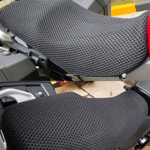 Motorcycle Seat Pad Motorcycle Protecting Cushion Seat Cover Compatible with Suzuki V-Strom DL1000 DL650 DL250 DL1000 650 Front Rear Saddle Seat Cover(DL1000) - color: DL1000