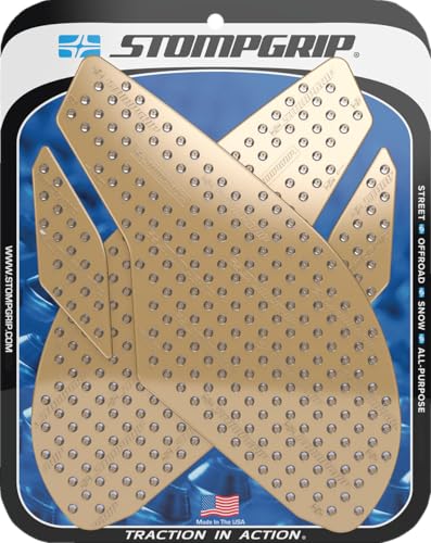 Triumph Daytona 675 / Street Triple R/RS/S Tank Grips by Stompgrip (0078) - color: Clear