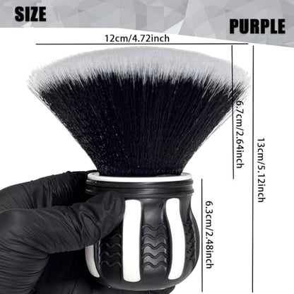 Ultra Soft Detailing Brush, Handle XL Brush - Ultra Soft Bristles, Multi-Color Handles, Removable Brush Heads, with Storage Rack, Covers Large Area Inside or Outside Vehicles (White) - color: White
