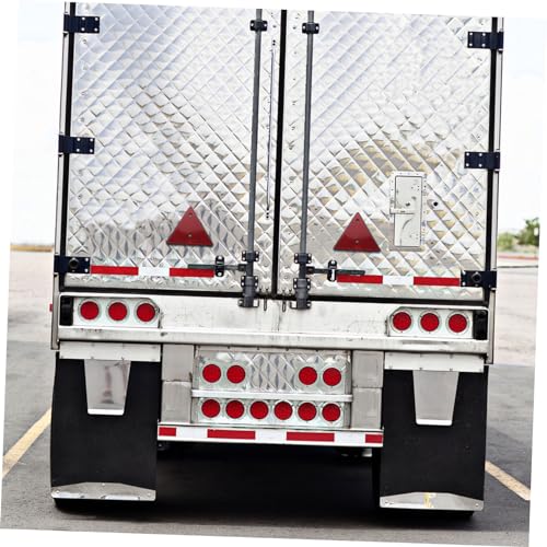 OUNONA 2pcs Reflective Triangle Warning Signs for Cars Roadside Safety Reflectors Enhanced Visibility Emergency Signs for Slow Moving Vehicles Sturdy and