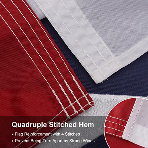 SYII Texas Boat Flag 16x24 Inch, Embroidered Stars Durable Nylon State of Texas Flags with Sewn Stripes and Brass Grommets for Yacht Motorcycle, Ensign Nautical Outdoor Banner - color: 16x24 Texas Boat Flag