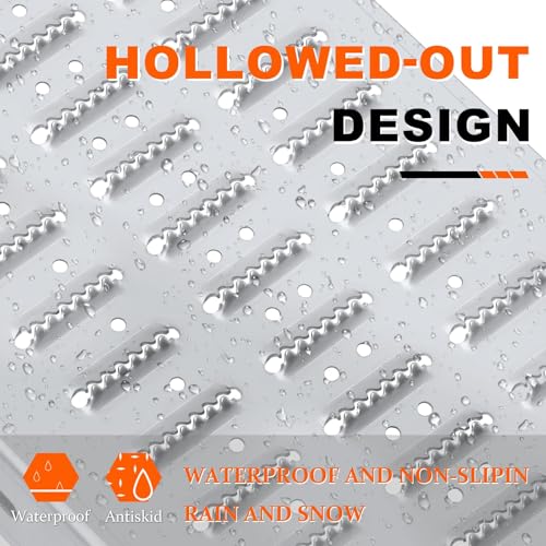 72.5" Heavy Duty Folding Loading Ramps, 1500lb Capacity, Ideal for Motorcycles, Lawn Mowers, ATVs, UTVs, and More – Pack of 2 with Safety Straps and Gloves