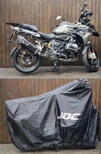 JDC Motorcycle 100% Waterproof Cover - Ultimate RAIN (Heavy Duty, Soft Lining, Heat Resistant Panels, Taped Seams) - XL Low - size: XL Low