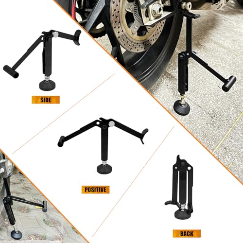 Labor Saving Wheel Stand Kickstand Universal Wheel Lifter Side Support Stand Swingarm Lift Frame Fit for Harley Wheels