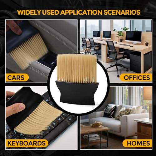 Car Detailing Brush, Automotive Interior Dusting Brush, Soft Car Interior Cleaning Tool for Dashboard Interior, Leather, Keyboard, Scratch-Free - size: 1PCS-A