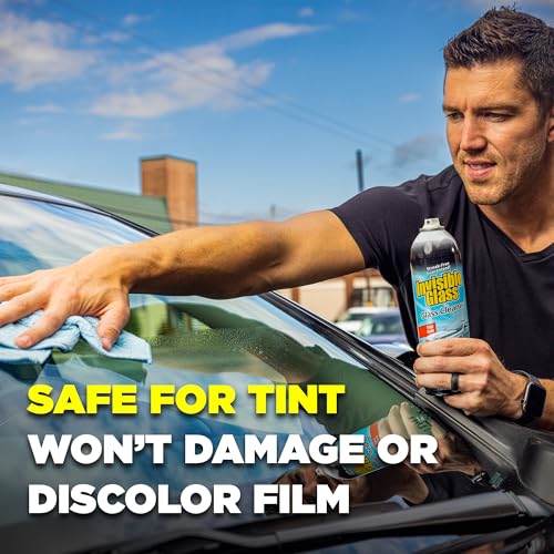 Invisible Glass 91164-2PK Premium Aerosol Glass Cleaner Spray for Car Windshields and Windows, Automotive and Home Window Cleaner, Streak-Free, Ammonia-Free, Tint-Safe – 19 oz (Pack of 2) - size: 19 Ounce (Pack of 2)
